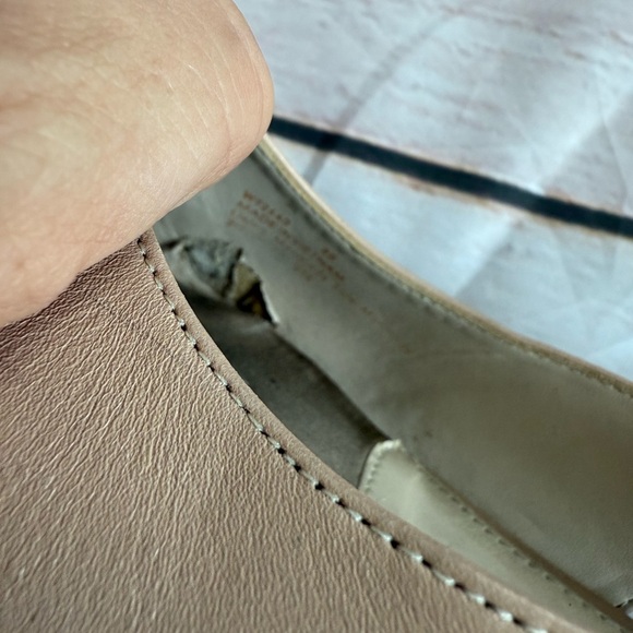 Cole Haan Women's Menlo Skimmer Brush Leather Slingback Flats W22640 Size 8b - Picture 7 of 10